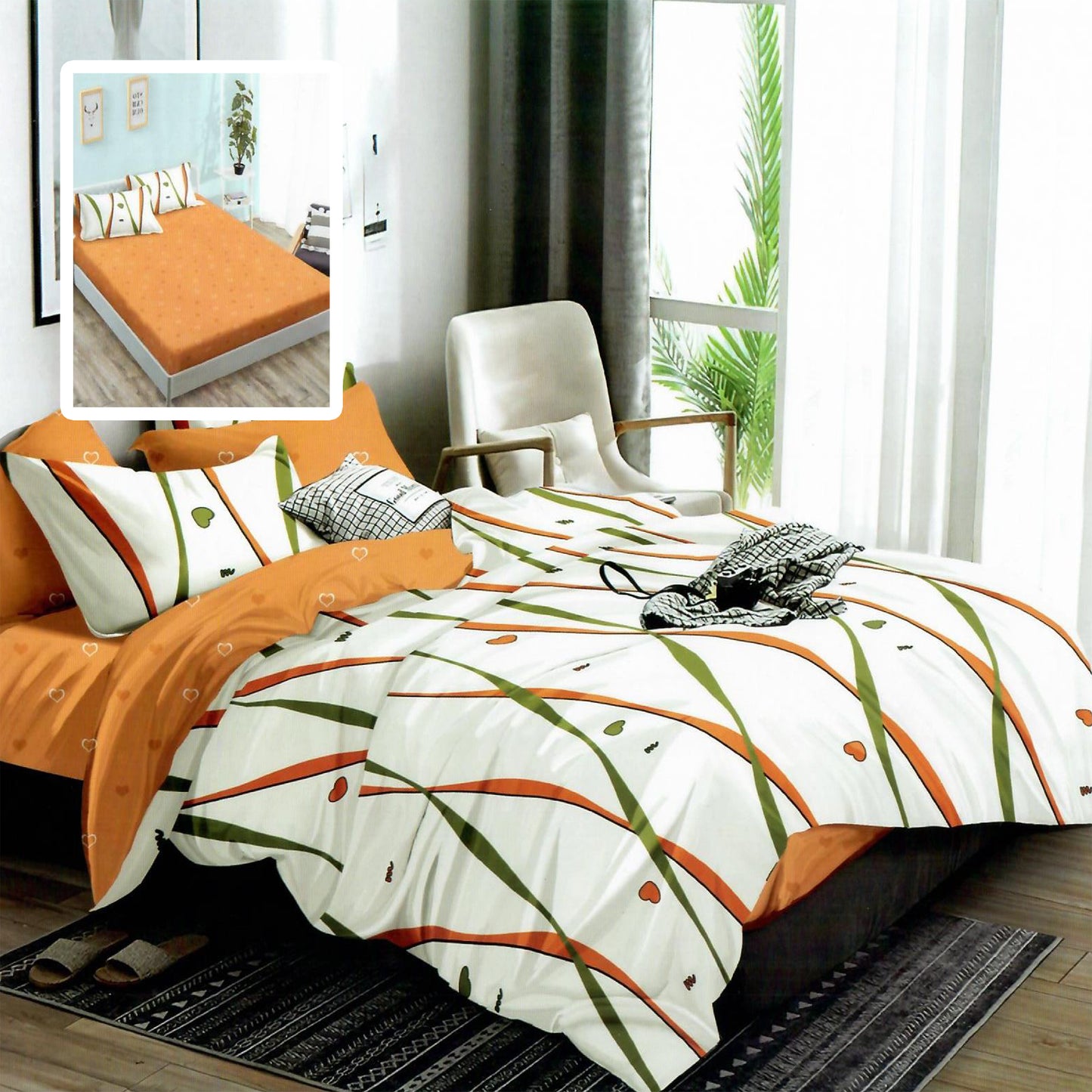 Оранжева енергия - 6 части с ластик ПАМУК