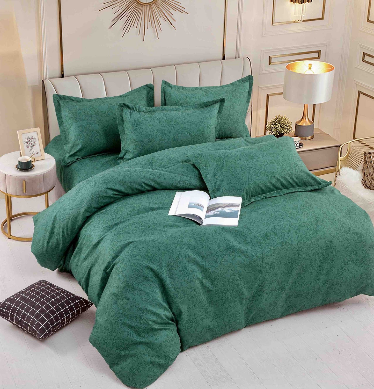 Океанско зелено - Единично легло