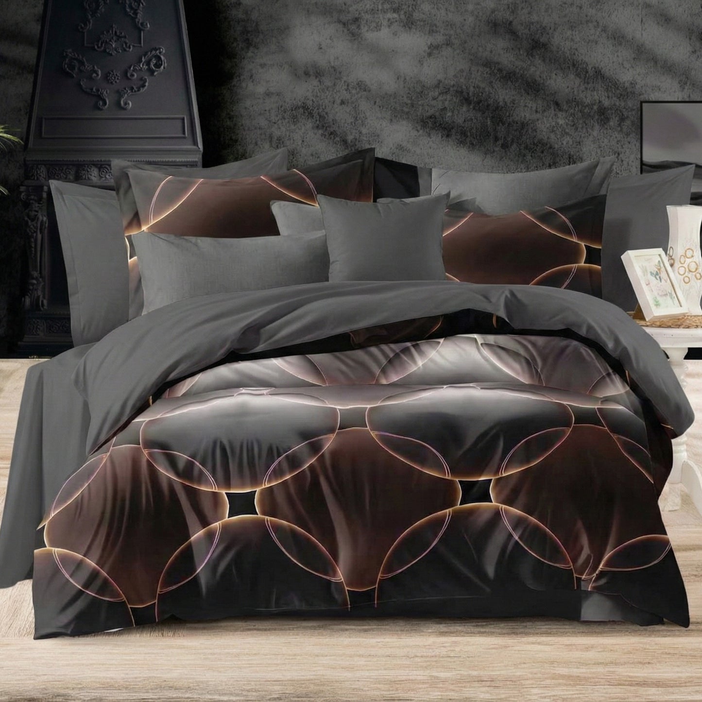 Графит лукс - 6 части с ластик ПАМУК