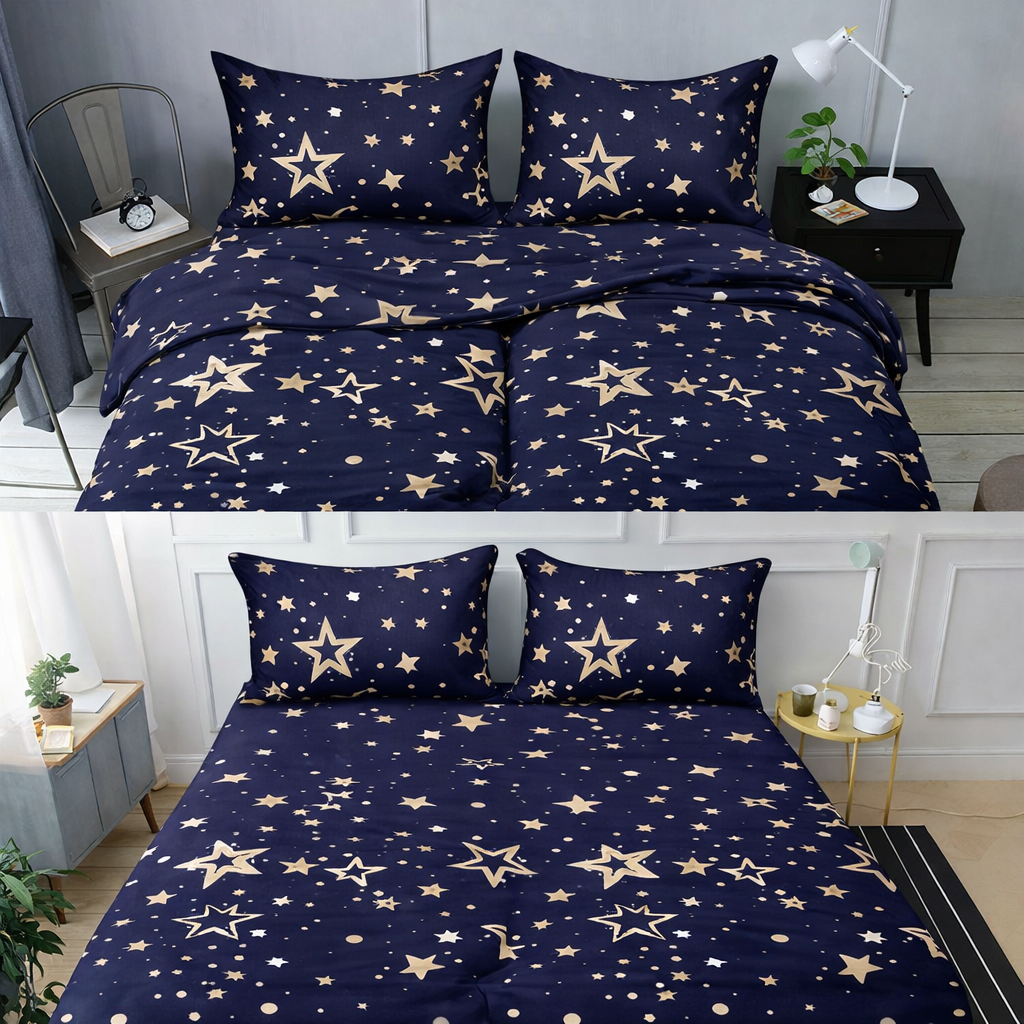 Звезди - ДВА ПЛИКА за спалня