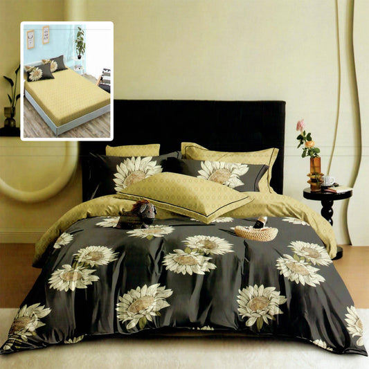 Слънчогледи - 6 части с ластик ПАМУК