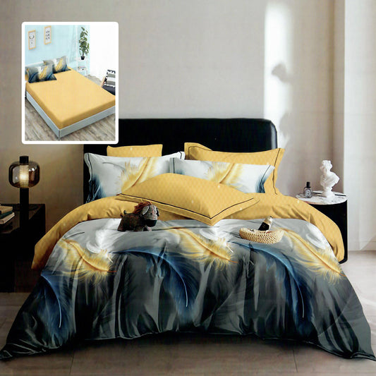 Жълти пера - 6 части с ластик ПАМУК