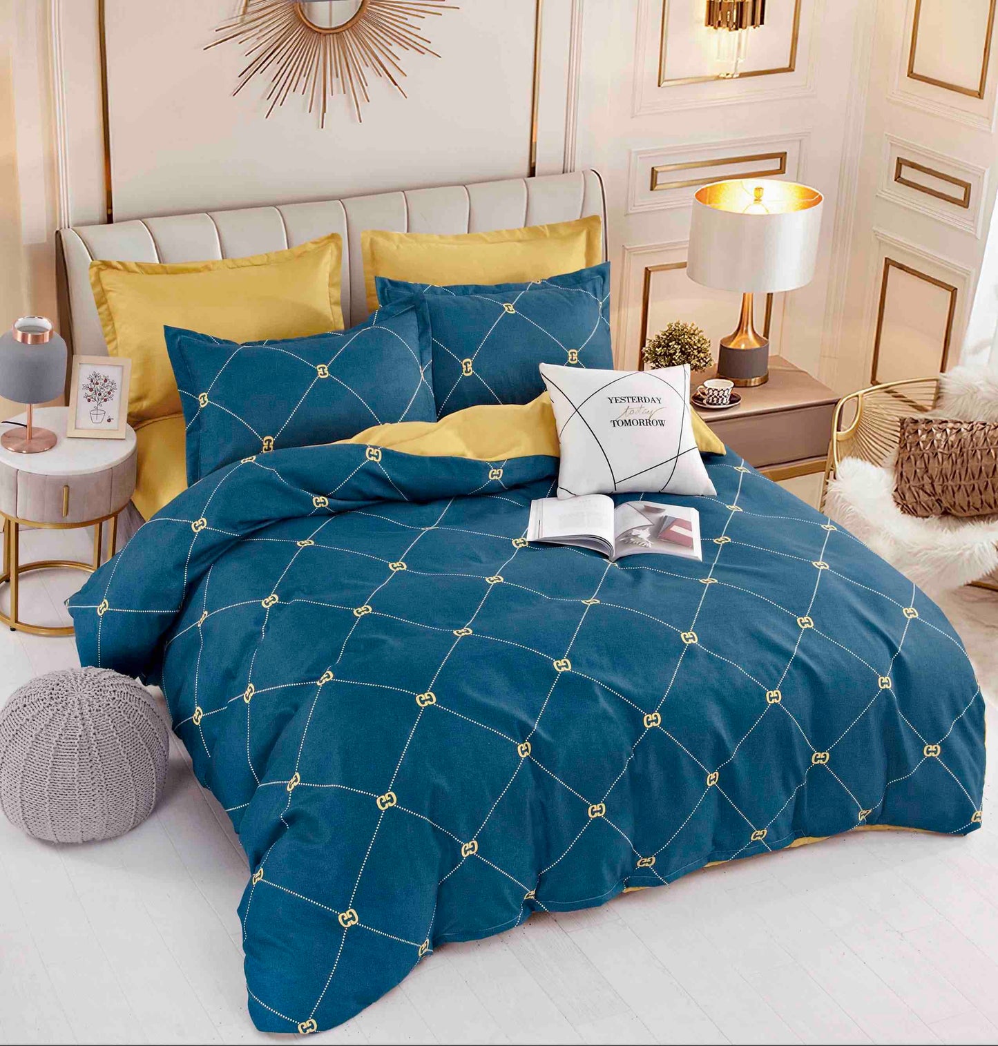 Син лукс - 6 части с ластик Лукс