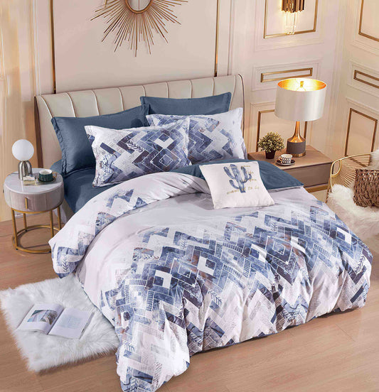 Сини фигурки - Единично легло