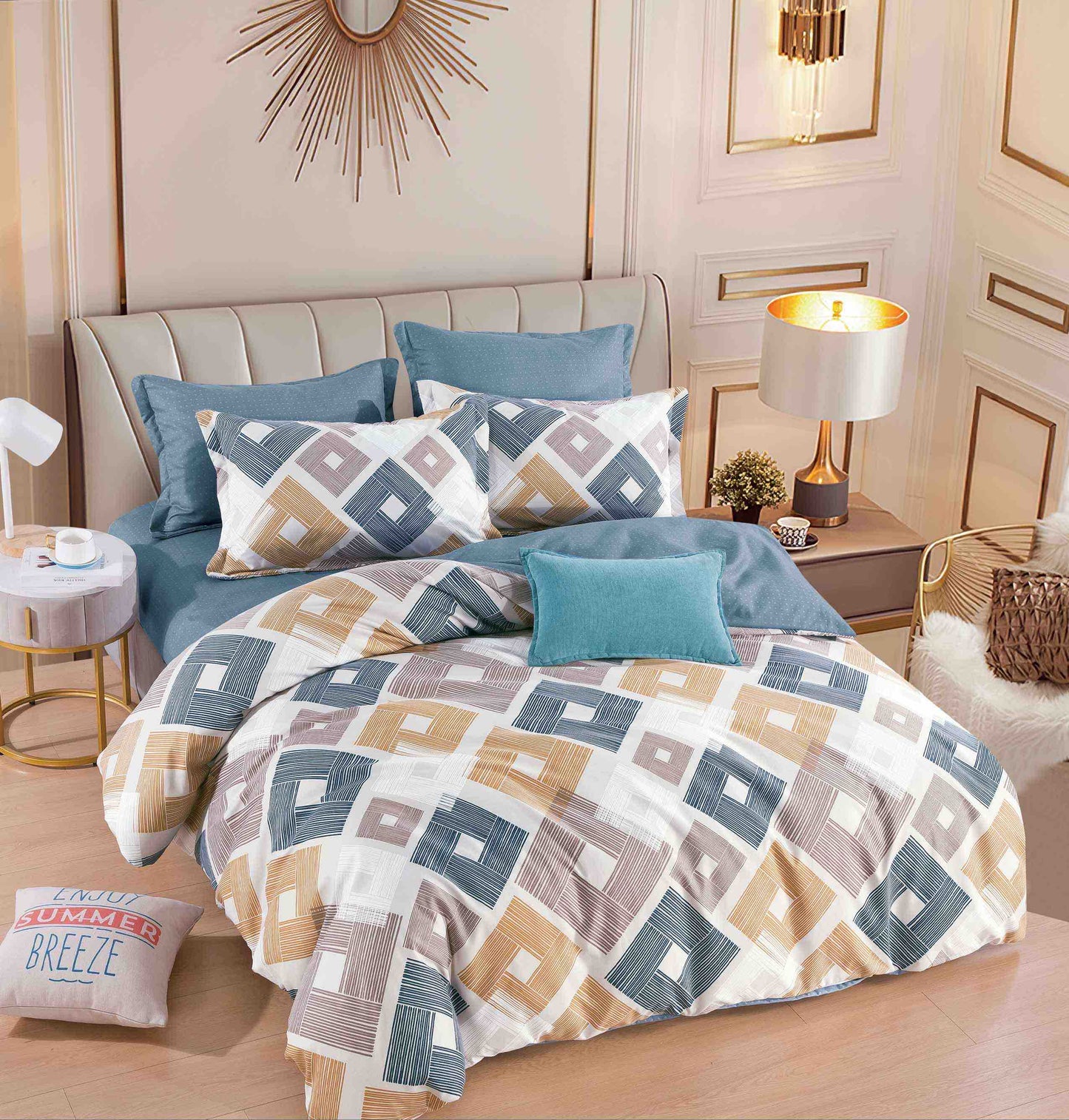 Син арт - 6 части с ластик Лукс