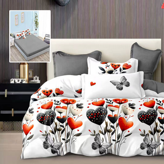 Сърца - 6 части с ластик ПАМУК