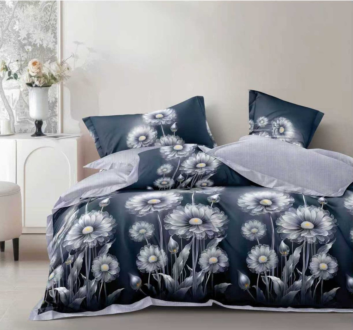 Тъмни глухарчета- 6 части с ластик ПАМУК 3D