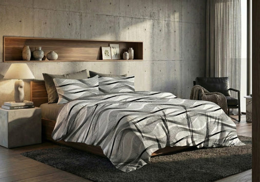 Сиви вълни - 6 части с ластик ПАМУК